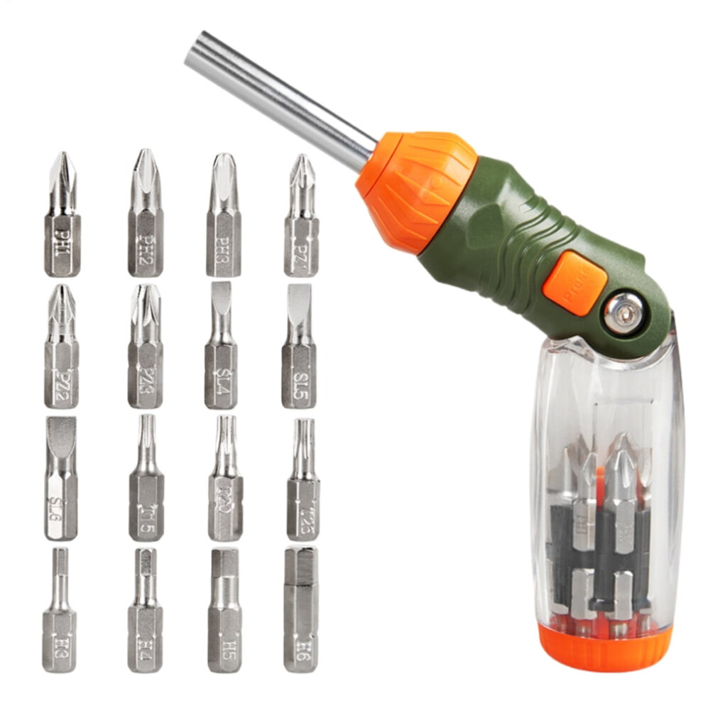 Ratchet Screwdriver Adjustable Extension Precision Flathead 971050185910