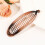 Matte fish-shaped hairpin for women, 1 piece 1