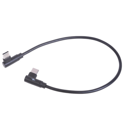 Cabo de extensão USB-C em ângulo reto, 30 cm (12 polegadas), 480 Mbps