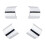 4pcs Steering Wheel Cover Stickers for  Mondeo 2004 2005 2006 Interior Modification Acc 1