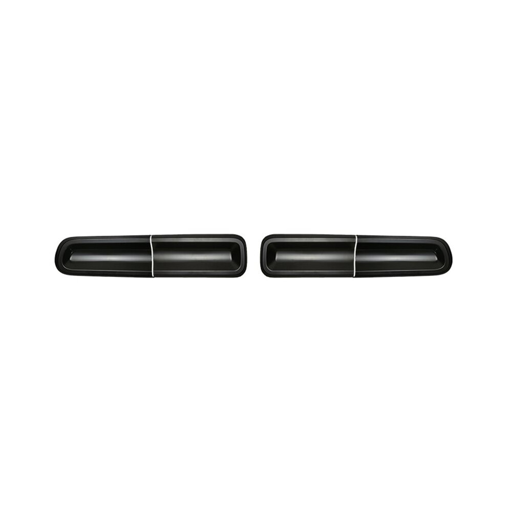 4Pcs Tail Covers Tail Guard Trim Cover Smoked For Challenger 2015-2024 Light/Black 6031772157047