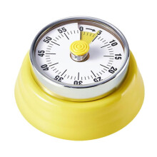 Stainless Steel Mechanical Timer 60-Min Visual Countdown