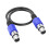 Mikrofonní kabel, 3pinový samice-samice, vyvážený, 30 cm - 10 m 1