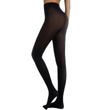 Thermal Tights Women Solid Black High-Elasticity Pantyhose