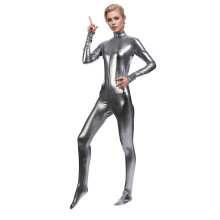 Női teljes testes táncos catsuit stretch bodycon zentai ruha