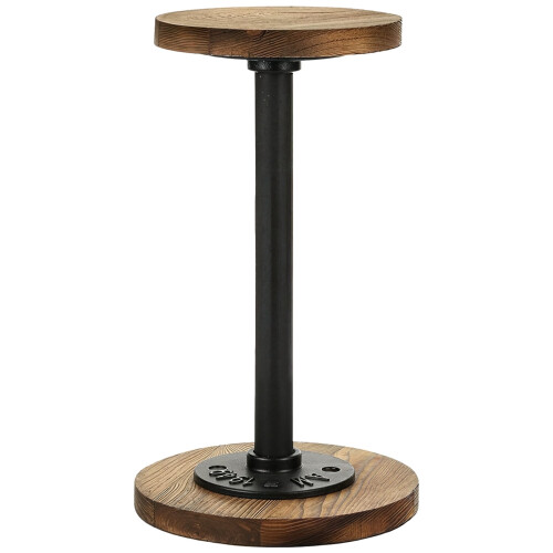 Cabideiro de madeira vintage para chapéus, 23 cm (9,1 polegadas)