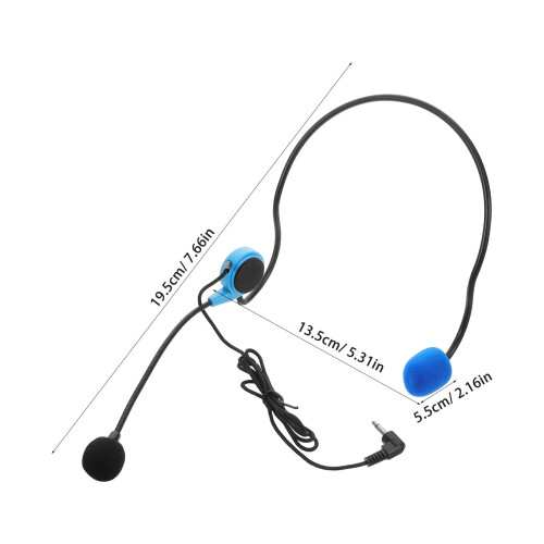 Verstelbare headsetmicrofoon voor interviews en vloggen 1