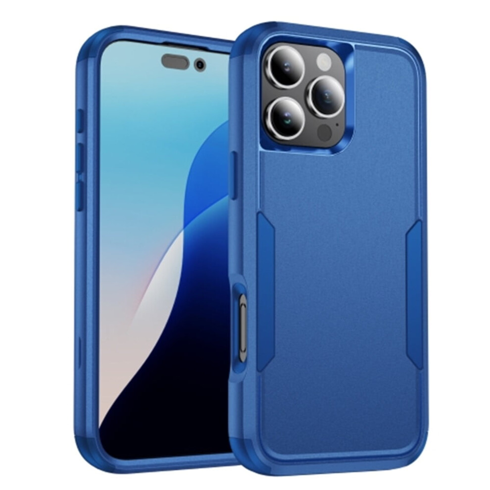 Iphone 16 Pro Max Bumper Case Heavy Duty 3-Layer Blue 9065194859835