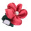 Coletero floral con perlas (3 unidades) 1