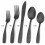 Flatware Set Matte Black Stainless Steel 20-Piece 2