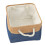 Paniers de rangement bleu marine, lot de 3 1