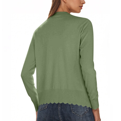 Women's Lightweight Open-Front Cardigan Sweater 2