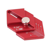 Woodworking Measuring Ruler Multi-Tool Marking and Measuring Short Offsets for Carpentry Working Tool