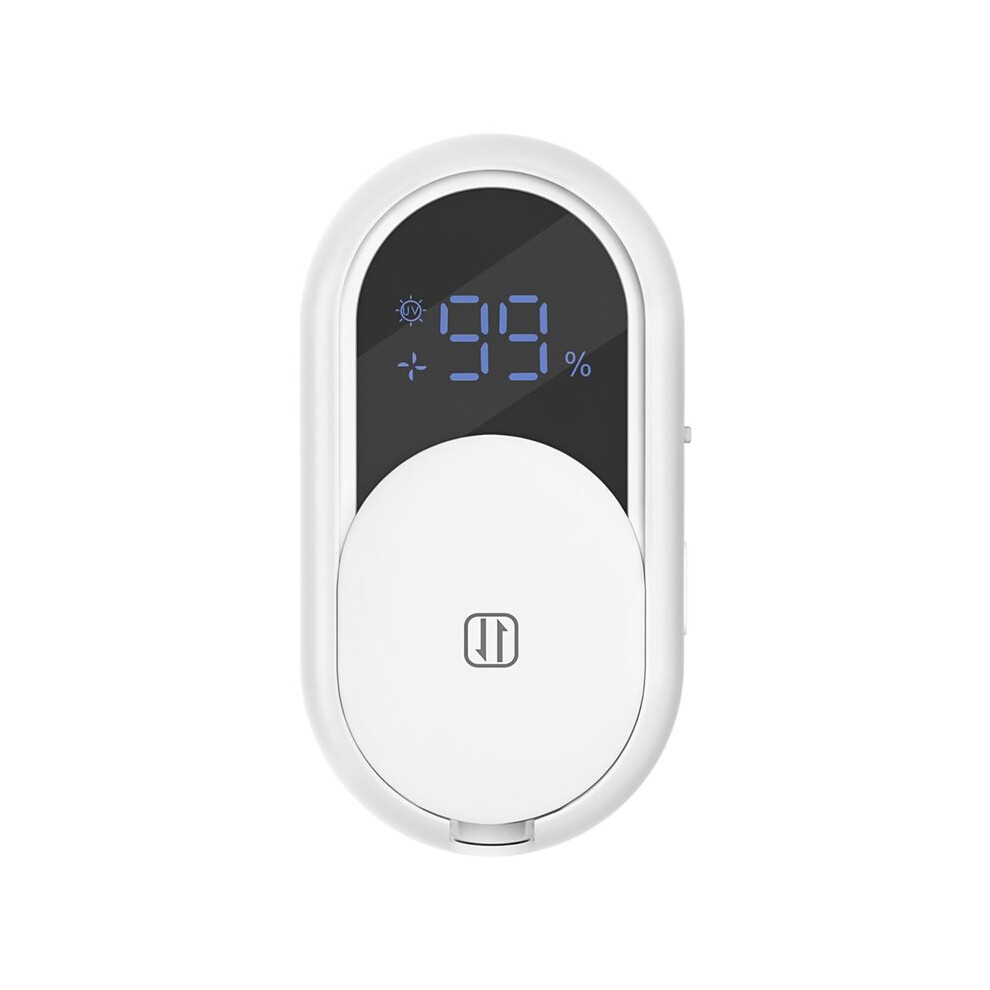 Toothbrush Sanitizers Holder for Bathroom LED  Screen Auto Light Cleaning and Air Drying Mirror Wall Mounted