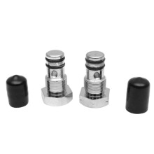 1 Pair Scuba Diving Double Tank Valve Plug BCD Valve Cap Scuba Diving Replacement Part