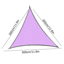 voile d'ombrage rectangulaire pour terrasse extérieure