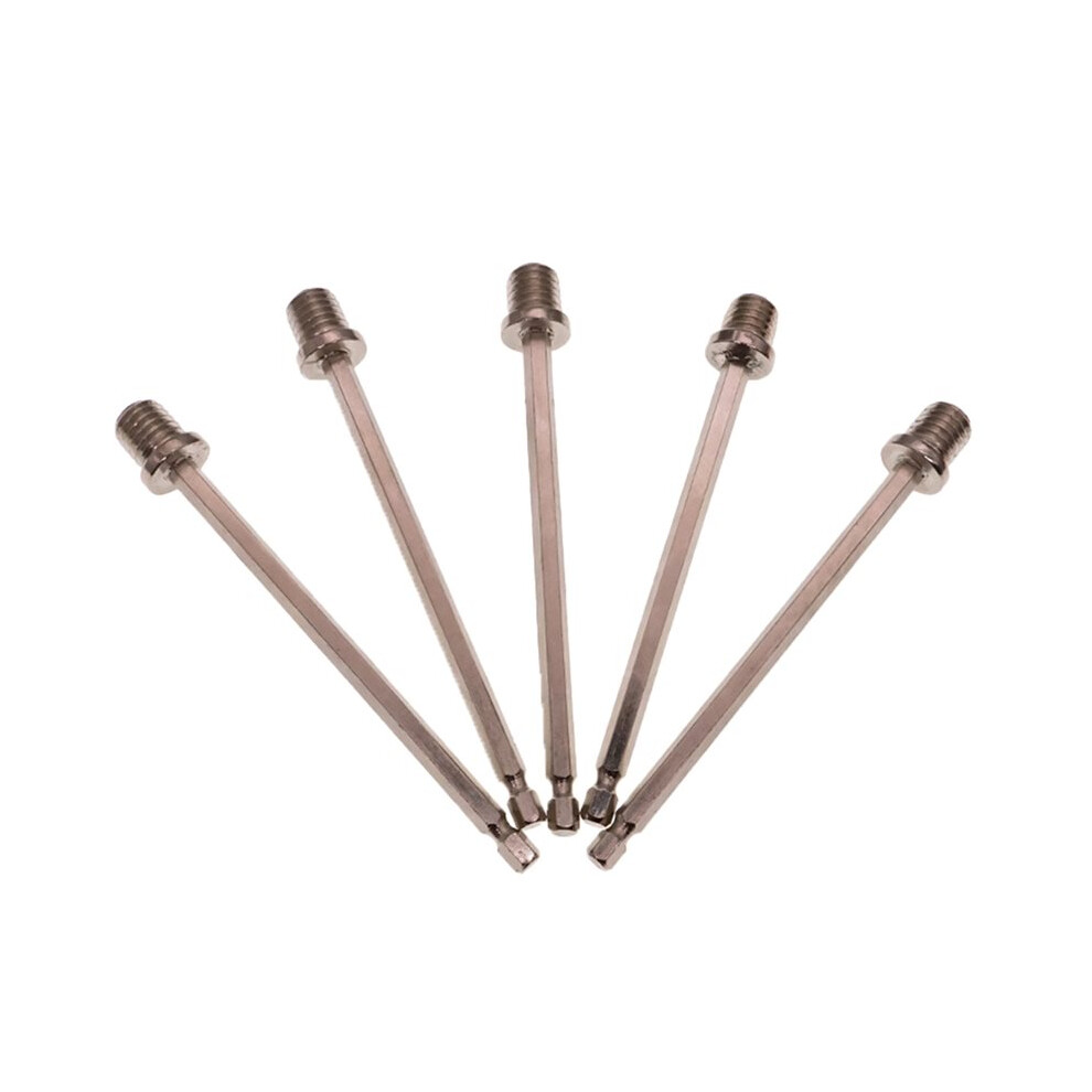 140Mm Extended Carbon Steel Shank M14 Quick Release Mechanism Hex Bit Adapter For Power Tools Power Wrench Extender 6033082138563