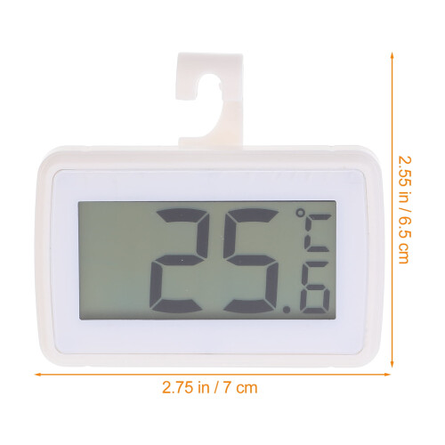 Fridge Thermometer Simple Design High Precision 1 Set 1