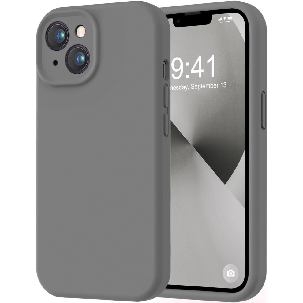 Iphone 13 Case Silicone Space 6.1 Inch Grey 9065194871219
