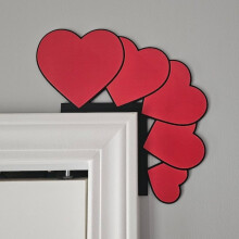 Wooden Valentine's Day Door Hanger for Living Room