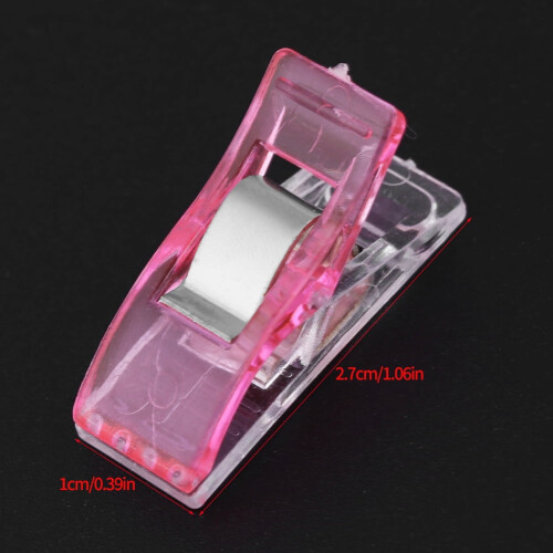 Knitting Clip Plastic Fabric Binding Clamp 20 pcs 2