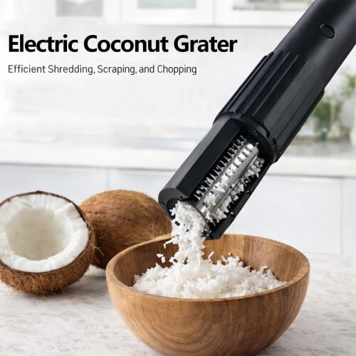 Râpe à noix de coco électrique portable en acier inoxydable 2026 1