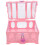 Coffre à trésor rose avec serrure (1 pièce) 1