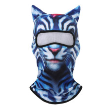 Unisex kapucňa s 3D zvieracou potlačou, jedna veľkosť