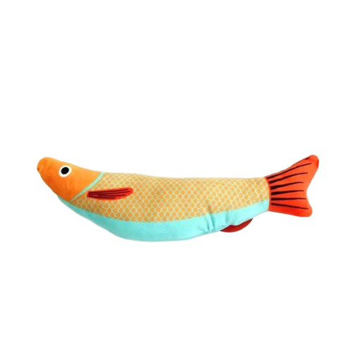 Jucărie Catnip Fish pentru pisoi, in moale, 1 pachet 1