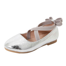 Girls Mary Jane Dress Shoes Low Heel Solid Slip-On Comfort