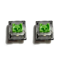 Groene mechanische schakelaars voor Blackwidow-toetsenbord (2 stuks)