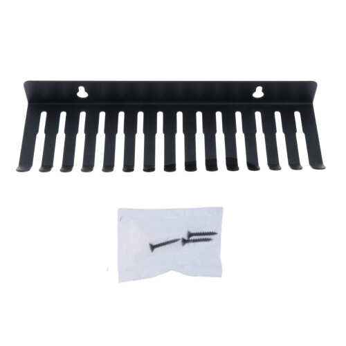 Cable Organizer Rack Wall Mount Metal 14 Slot