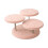 Jewelry Display Stand Fabric Three-Tier Ring Holder 1