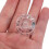 Acrylic Guitar Volume Tone Knobs 2.5x1.7cm 8 Pack 3