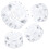 Acrylic Guitar Volume Tone Knobs 2.5x1.7cm 8 Pack 4