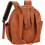 Sac à langer en cuir imperméable et léger marron 1
