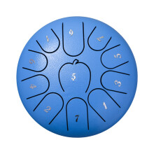 Steel Tongue Drum Outdoor Rain Instrument 6 Inch 11 Note