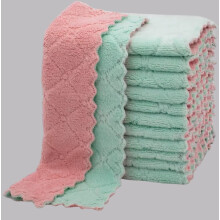 Lavete de curățat din microfibră, fleece coral, 4 buc.