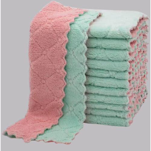 Πανάκια καθαρισμού μικροϊνών Coral Fleece 4 τεμάχια