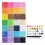 Strass de resina 3mm multicolorido 30000 peças 1