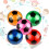 5Pcs PVC Inflatable Soccer Ball Smooth Elastic Assorted Colors 4