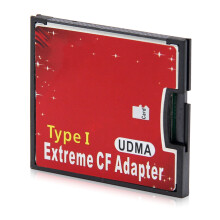 Adaptér z microSD na CF kartu Compact Flash typu I