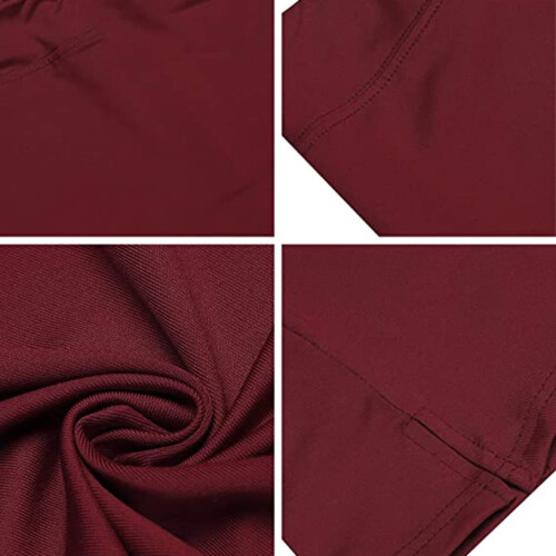 Saia-calça feminina longa de alta performance para corrida e tênis. 2