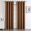 Blackout Thermal Insulated Curtains with Silver Rings 2-Pack 7