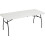 Heavy Duty Folding Table White 6 ft 1
