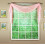 Écharpe en voile Emelia rose 114 cm x 366 cm 1
