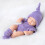 Bebê Reborn de Borracha Macia 18cm 6