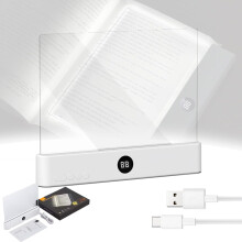 Lampe de lecture plate rechargeable 2026 (Version améliorée)