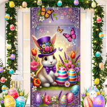 Easter Banner Background Fabric