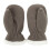 Mädchen-Winterhandschuhe, dicke Fleece-Strickfäustlinge mit Plüsch 1